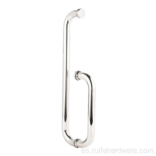 Tirar de la puerta de ducha contemporánea